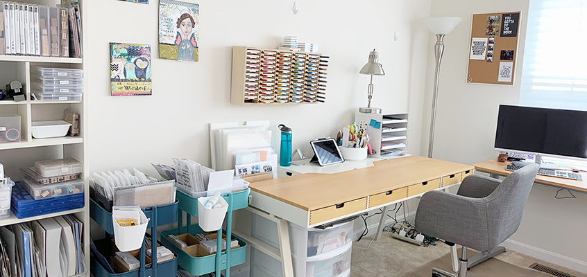 Craft Room Tour :: After Makeover